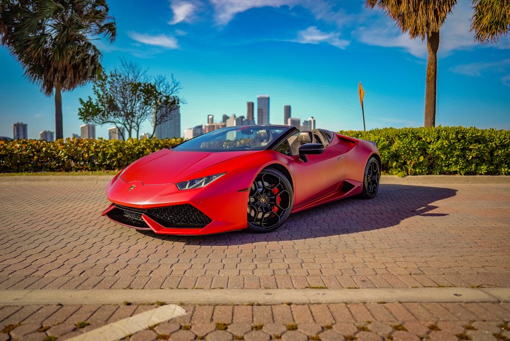 Lamborghini Huracan Spyder Rental Miami