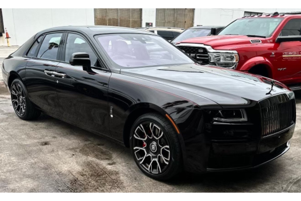 Rolls-Royce Ghost Black Badge Rental Miami